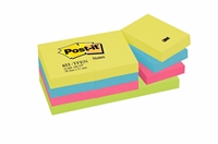 3M Post-it Blokke 653 Energetic (12 stk)